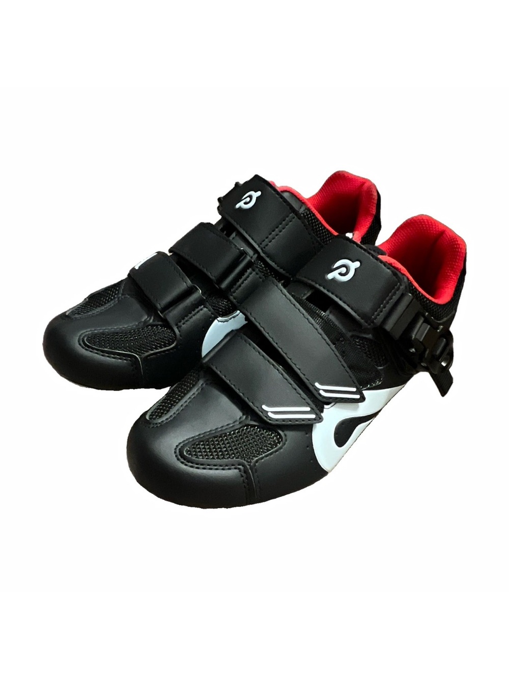 Peloton Cycling Shoes Unisex red black,white NEW Sz 40